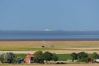 Sexbierum en omgeving vanaf de toren van de Sixtuskerk