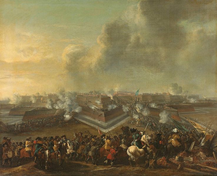 Assault on the Town of Coevorden, Pieter Wouwerman by Masterful Masters