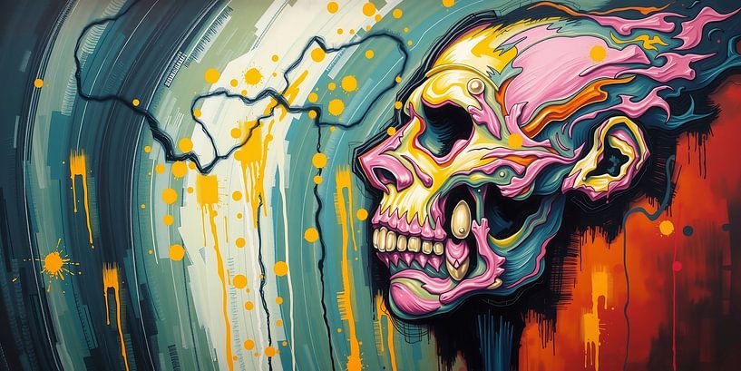 Schedel van chaos van Conpo Design