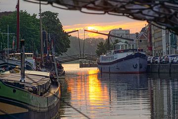 Wolwevershaven in Dordrecht sur Dirk van Egmond