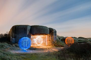 IJmuiden, rood wit blauw