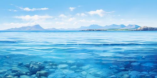 Views over the Mediterranean Sea