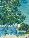 Blühende Kastanienbäume, Vincent van Gogh von Meisterhafte Meister Miniaturansicht
