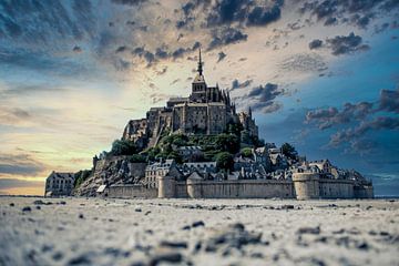 Mont Saint Michel van Jim De Sitter