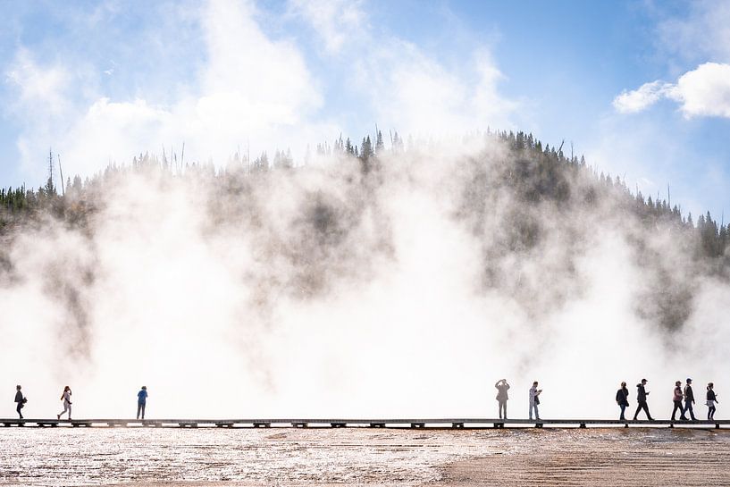 La nature dans le parc national de Yellowstone par Nicole Geerinck