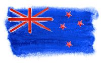 Symbolische nationale vlag van Nieuw-Zeeland van Achim Prill thumbnail