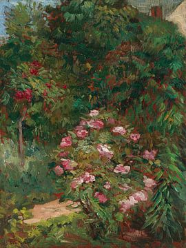 Bloembed, Tuin van Gennevilliers, Gustave Caillebotte