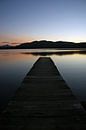 Sunset at Lake of Menteith van Jeroen van Deel thumbnail