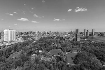 The city skyline of Rotterdam by MS Fotografie | Marc van der Stelt