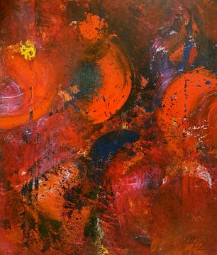 Orange impressions van Mo Oberbichler