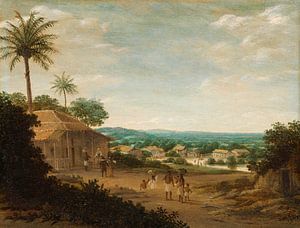 Braziliaans dorp, Frans Jansz Post