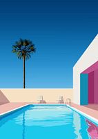 Retro Swimming Pool 2