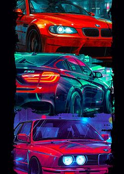 Dreiteilige Oldtimer