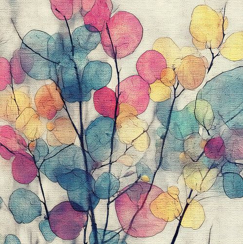 Vrolijke Bloemen Compositie