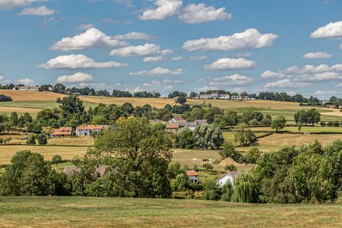 Uitzicht op Epen in Zuid-Limburg