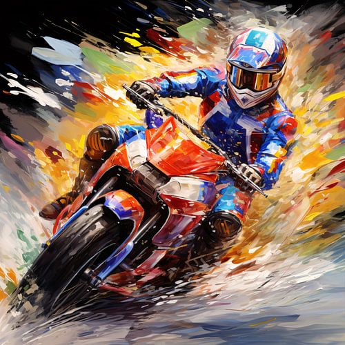 Motorbocht: Snelheid Canvas