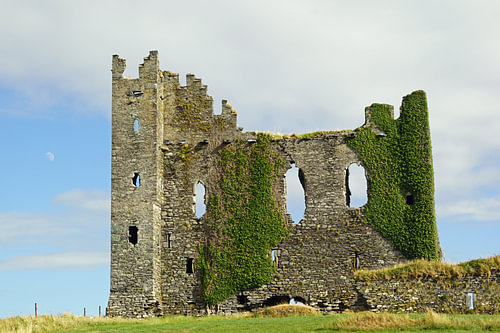 Ballycarbery Castle in Ierland