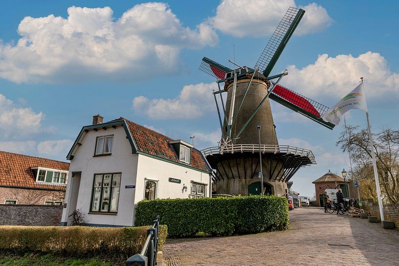 Molen de Windotter te IJsselstein van Peter Bontan Fotografie