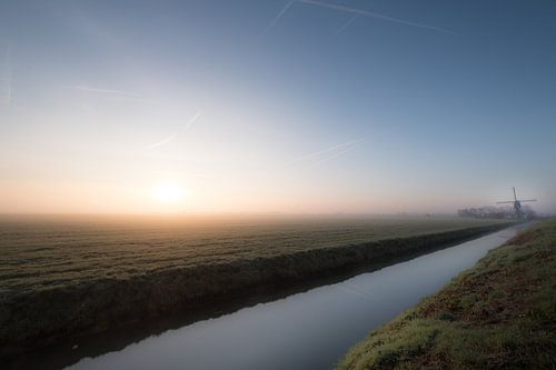 Bijzondere lichtbol bij molen Hellouw