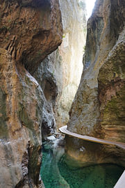 The El Parrizal de Beceite Gorge in Aragon by Tobias Reißing