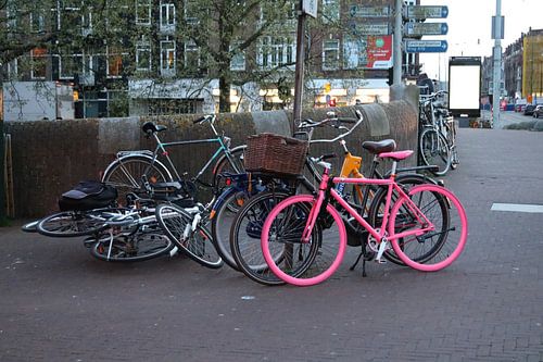 pink bike