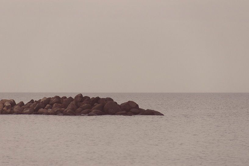 Pier in the sea by Marc Janson