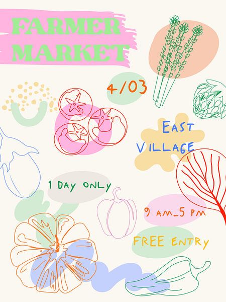 Farmer Market von Treechild