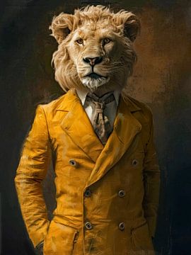 Lions Don't Wear Prada von Moonheart Artworks