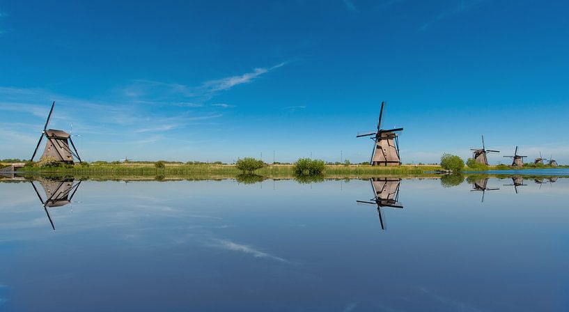 Kinderdijk Holland Windmills by Brian Morgan