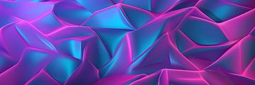 Motifs d'argile holographique violet et bleu sur Surreal Media