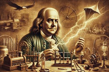 Benjamin Franklin - Illuminateur des sciences sur artefacti