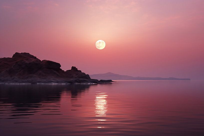 Schönheit des Ozeans von fernlichtsicht