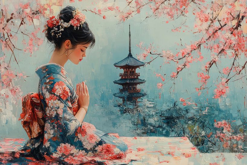 picturesque spiritual Japan by Egon Zitter