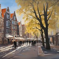 Utrecht market Painting