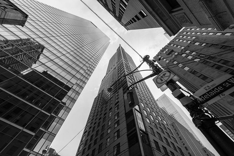 Das Finanzviertel von Toronto von Roland Brack
