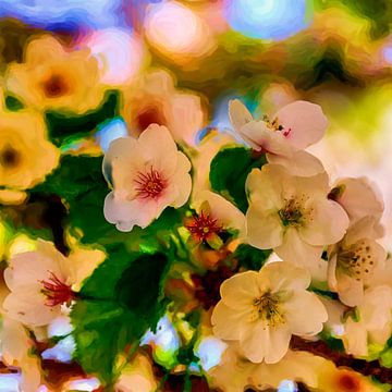 Blüte. Eine fröhliche Frühlingsankündigung von Frans Van der Kuil