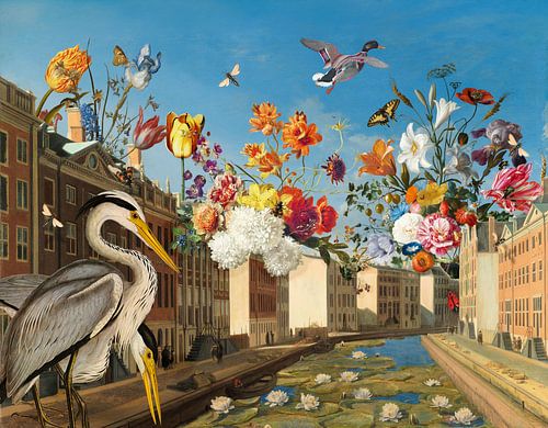 Summer in Amsterdam by Marja van den Hurk
