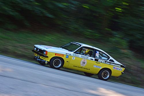 Opel Kadett C Rally Coupe on the Hill Eggberg Classic 2019