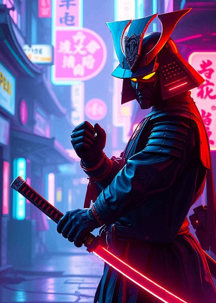 Samurai Rotes Katana von MIROKKU