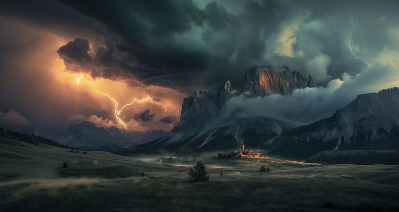 Herbstgewitterstimmung von fernlichtsicht