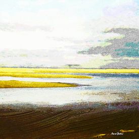 Seelandschaft 3 von Arie Van Garderen