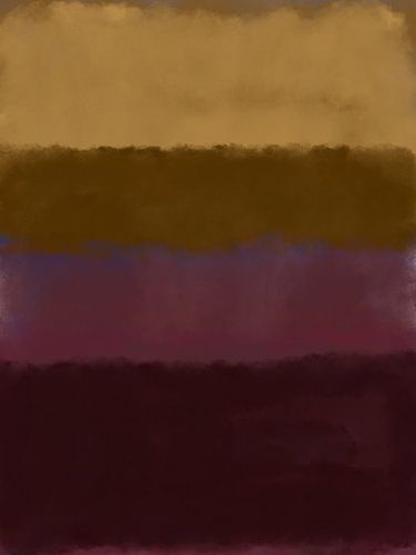 Abstract minimalistisch schilderij – Moderne interieurkunst