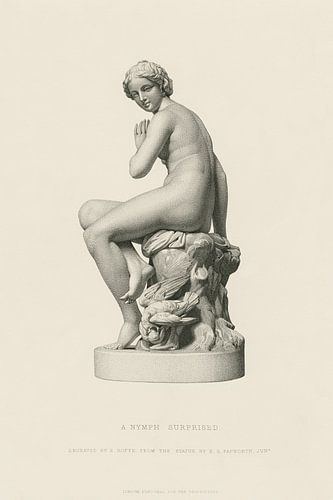 Edgar George Papworth – Eine überraschte Nymphe (1886)