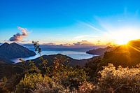 Zonsondergang op Corsica