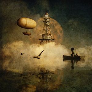 Rêve –  Mon rêve sur le phare sur Jan Keteleer