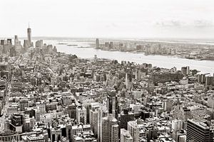 New York in sepia
