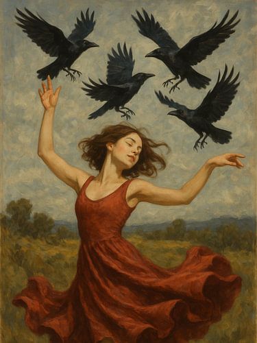 Dans met de kraaien van Prints to Love