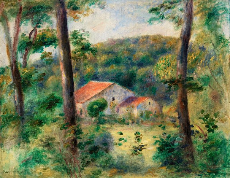 Renoir, omgeving Briey (1899) van Atelier Liesjes