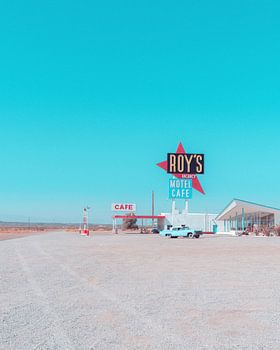 Roy's Motel Cafe Vintage Sign