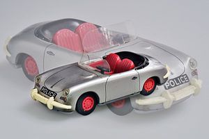 Porsche Oldtimer Modellauto 356 Cabrio